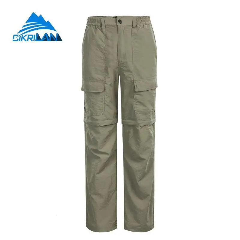 Los hombres al aire libre de secado rápido protector solar senderismo verano transpirable Camping pantalones cortos extraíbles Trekking caza de pesca Pantalones Los hombres al aire libre de secado rápido protector solar senderismo verano transpirable Camping pantalones cortos extraíbles Trekking caza de pesca Pantalones