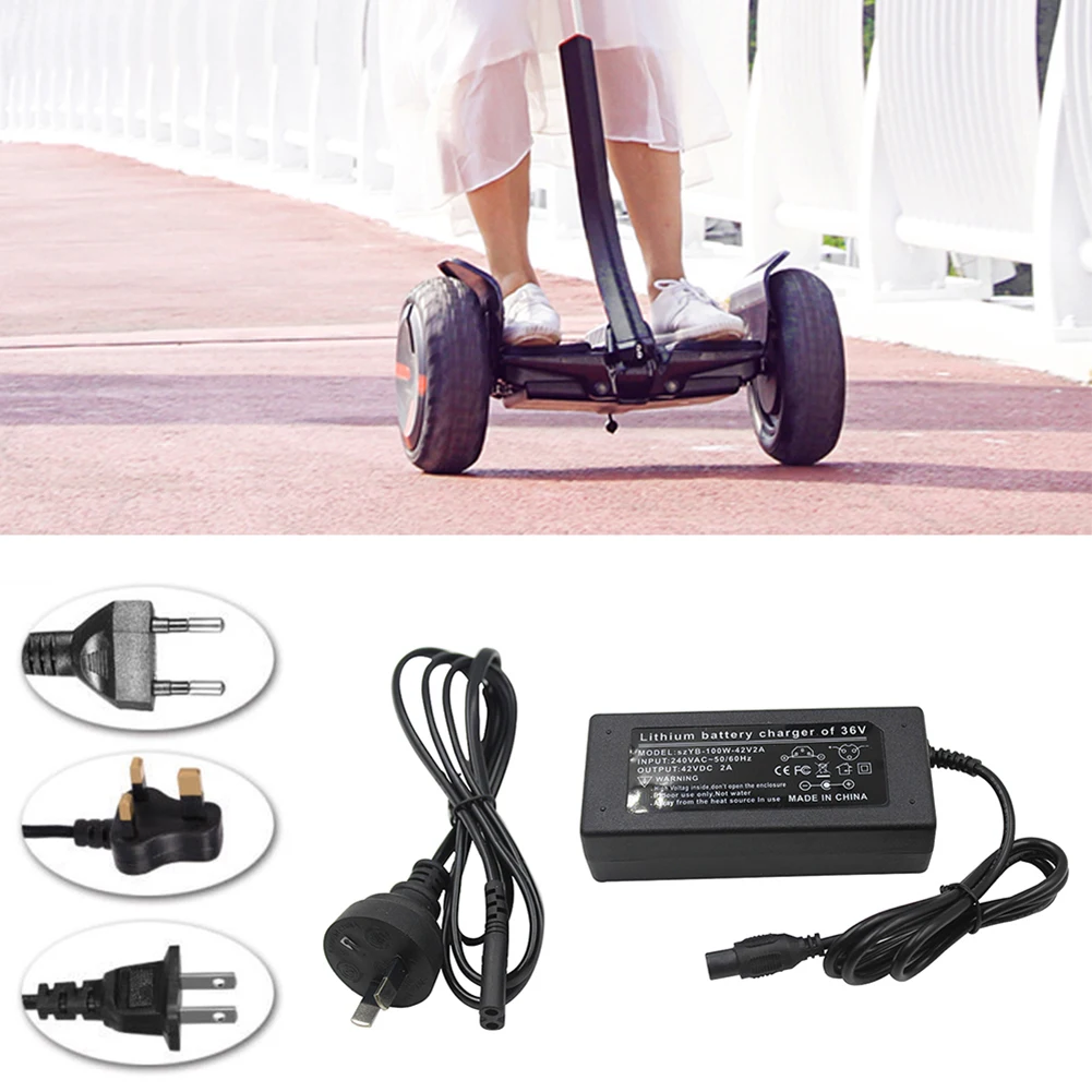 

For Xiaomi/Segway/Swegway/Hoverboard Balance Car Electric Scooter Power Adapter Charger UK Plug US Plug EU Plug Charger
