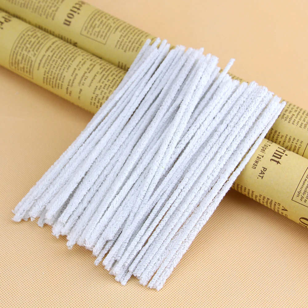 

200 Pieces White Cleaners 16cm Smoking Pipe Cleaners Tobacco Pipe Cleaning Tools Smoking Tobacco Consumable Accessory