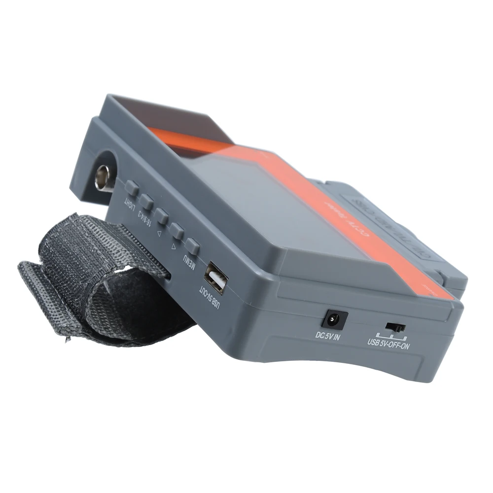 Тестер CCTV hamrotte 4," lcd 4 в 1 AHD/CVI/TVI/CVBS встроенный 3,7 V 4000mA Li аккумулятор CCTV камера тестер Поддержка Max 5MP AHD видеокамера