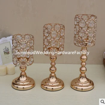 

Wedding aisle decorations Crystal pillars for table