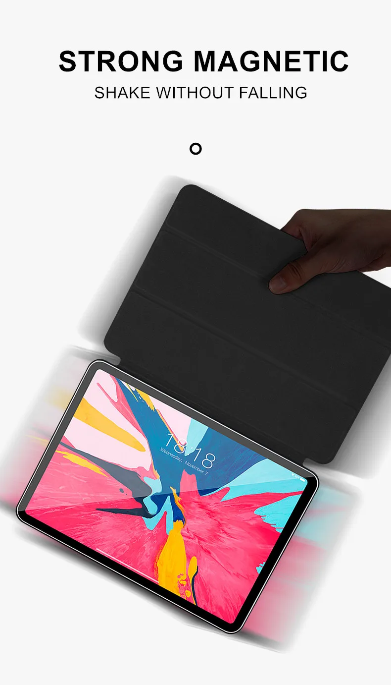Кожаный чехол для iPad Pro 12,9 11 дюймов роскошный Магнитный Флип смарт-чехол для iPad Pro 12," 11" дюймов противоударный чехол