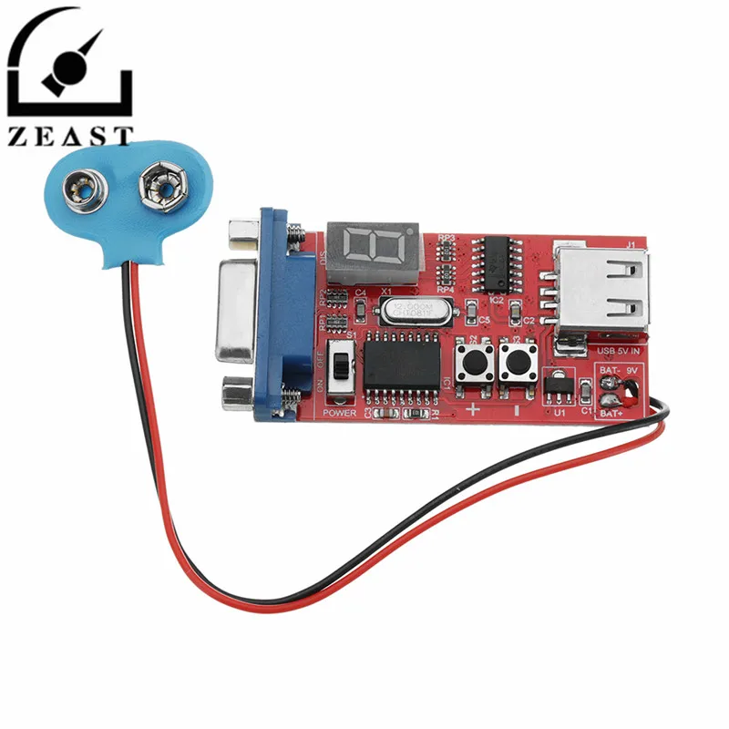 

DC 9V Portable VGA Signal Generator Module LCD Screen Test Module With 15 Different Signals