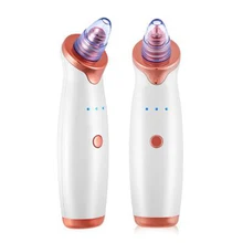 Электрический маска для лица вакуумный отсос для угрей Удалить машина с 5 зонды удалить омертвевшие чешуйки кожи Профессиональный Инструменты для ухода за лицом