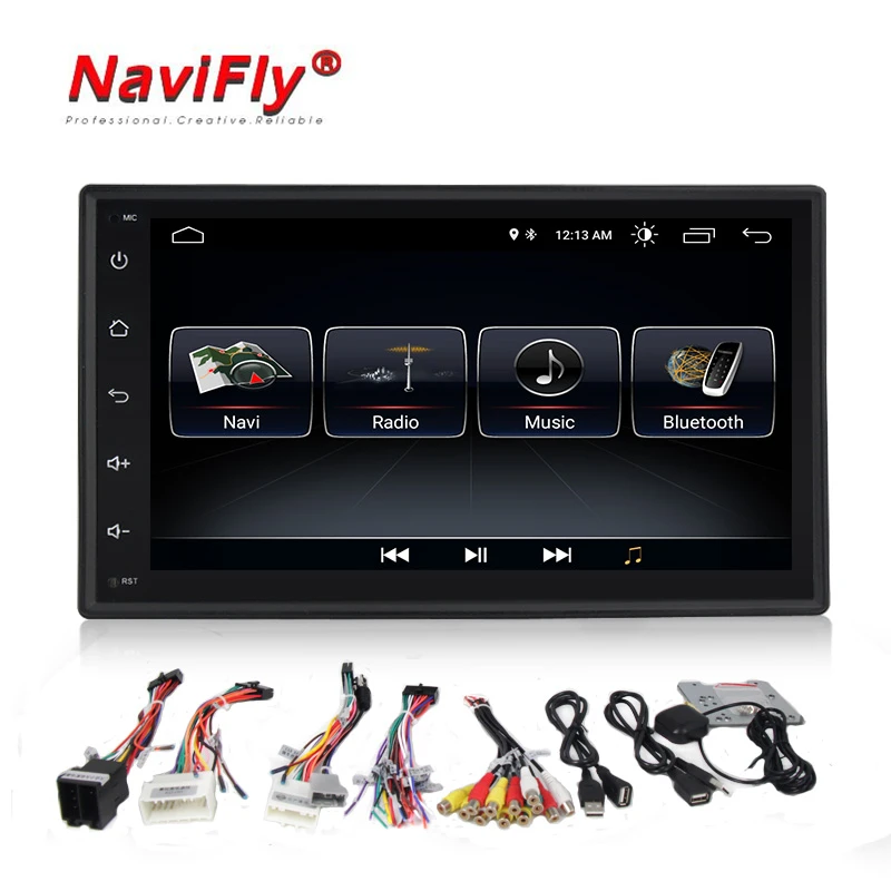 Flash Deal 2DIN Android 8.0 Car radio GPS Player New universal GPS Navigation Multimedia WIFI For Nissan Toyota Volkswagen Mazda BYD Kia VW 4
