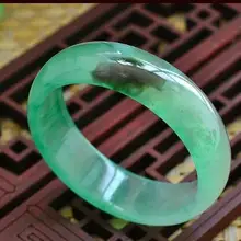 Плавучий зеленый нефритовый браслет со льдом, Нефритовый Изумрудный светло-зеленый нефритовый браслет