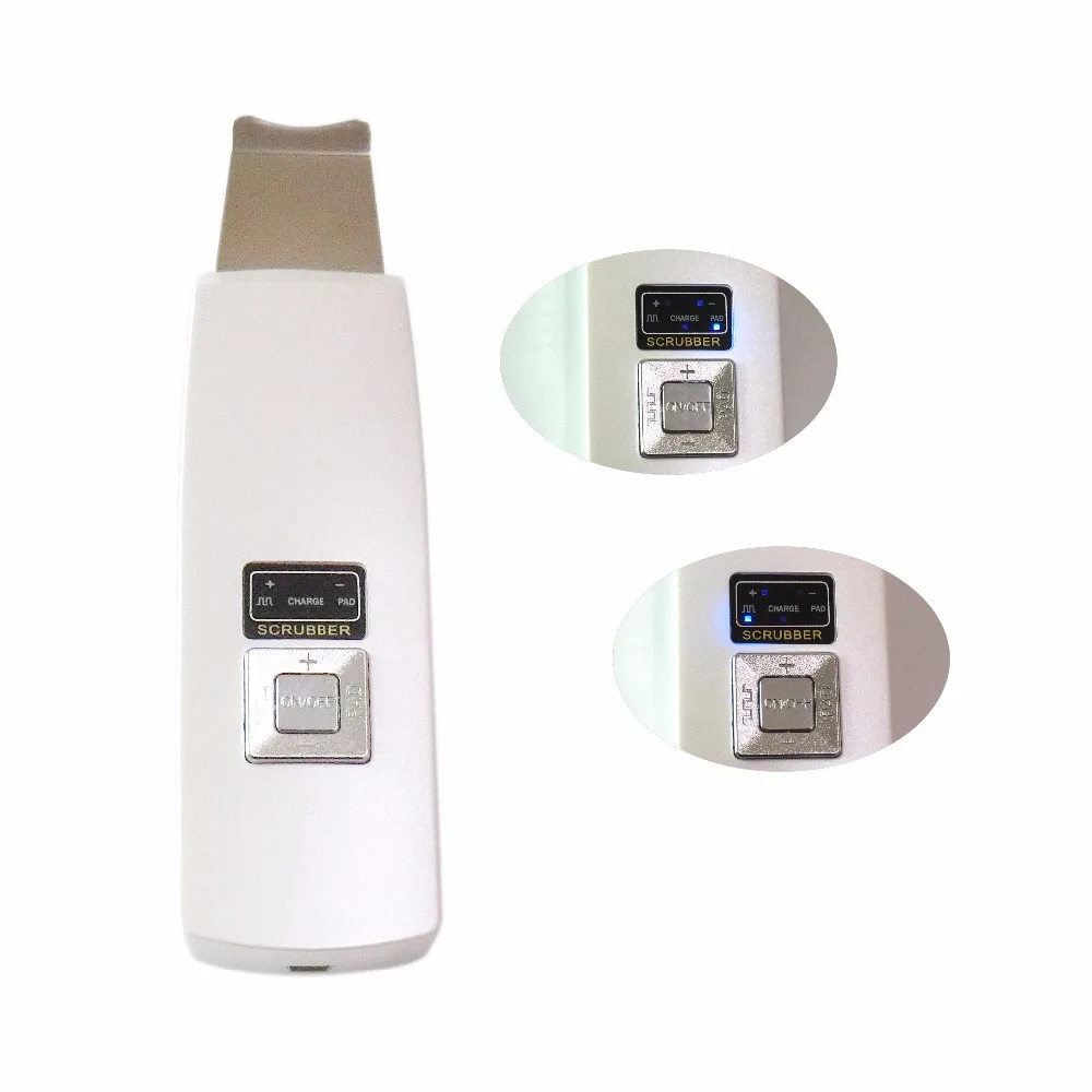 

Portable Facial Cleaner Ultrasonic Pore Cleaning Deep Clean Face Peeling Blackhead Acne Removal Tool Skin Care Beauty Equipment