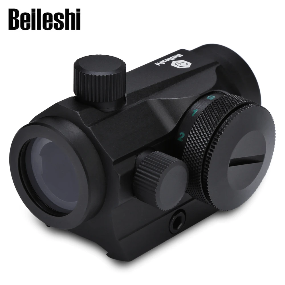 

Beileshi Holographic Red Green Riflescope Micro Dot Sight Rail Mount 20mm Sight Scope 12 Settings