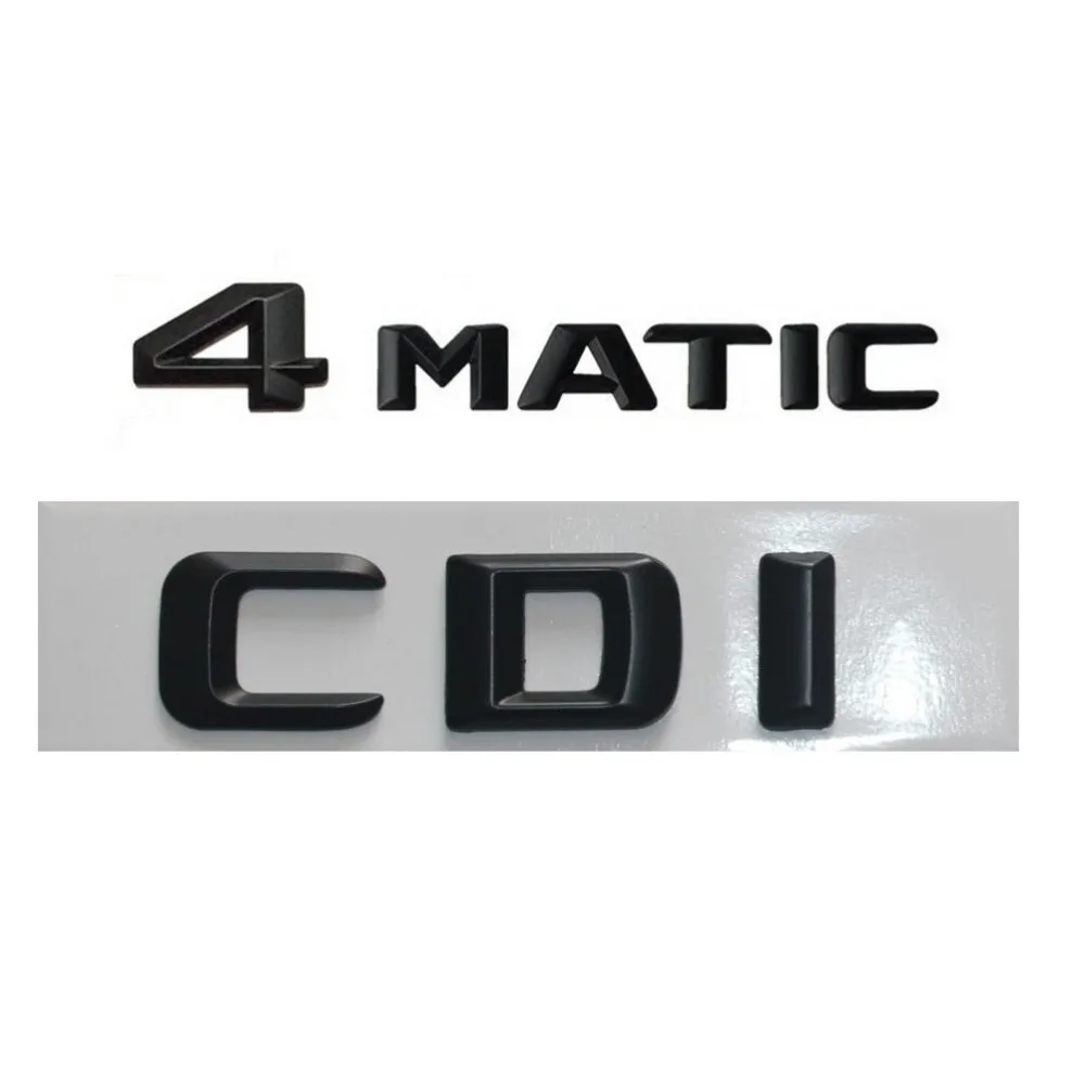 Черные матовые эмблемы для букв багажника Значки Mercedes Benz AMG W176 W204 W221 W222 W212 W213 X117 X218