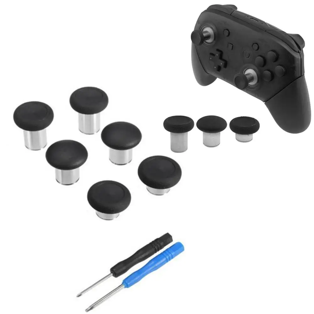

6Pcs Silicone Gamepad Joystick Cap Cover Screwdriver Set for Xbox One/Elite/PS4