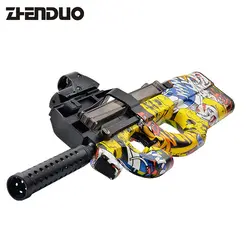 Бесплатная доставка P90 электрическое игрушечное ружье мягкой воды пуля всплески жить CS нападение Бекас оружие на улице игрушки для