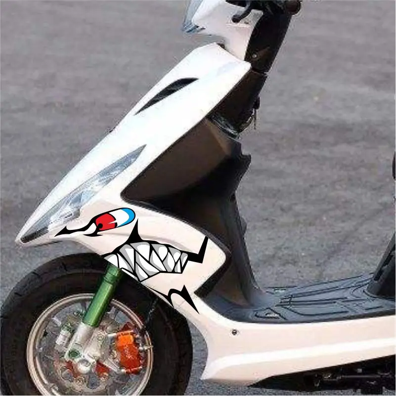Для Honda cbr300r наклейка для мотоцикла Водонепроницаемая наклейка для украшения мотоцикла Наклейка для электрического автомобиля из фольги - Цвет: Темно-серый