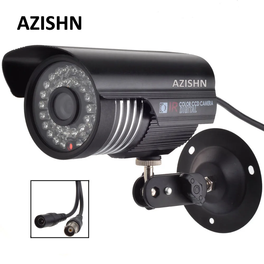 AZISHN CCTV AHD camera 1.0MP/2.0MP 720P/1080P metal Waterproof IP66 Outdoor  Security Surveillance Camera IR Cut