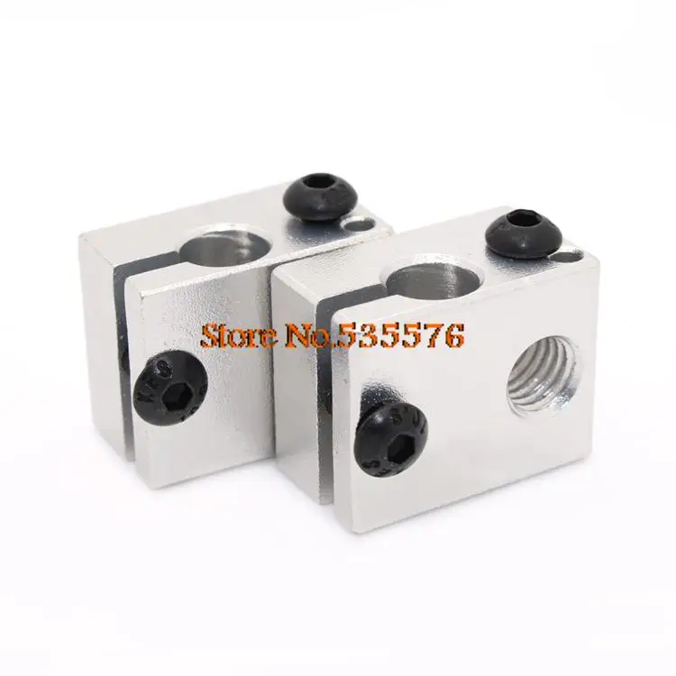 

! Aluminium Heat Block for V6 J-head 3D-Printer,RepRap Makerbot MK7/MK8 Extruder