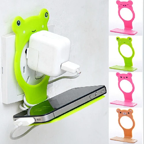 

Design Durable Animal Mobile Cell Phone Holder Folding Wall Charging Station Stand for Universal Mobiole Phone