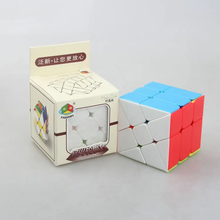 Fanxin Axis+ Fisher+ windmil cube Cubo magico Stickerless Прямая поставка