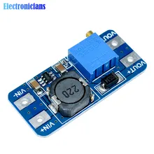 Module d'alimentation électrique, 5 pièces, convertisseur élévateur MT3608, sortie maximale 28V 2A pour Arduino