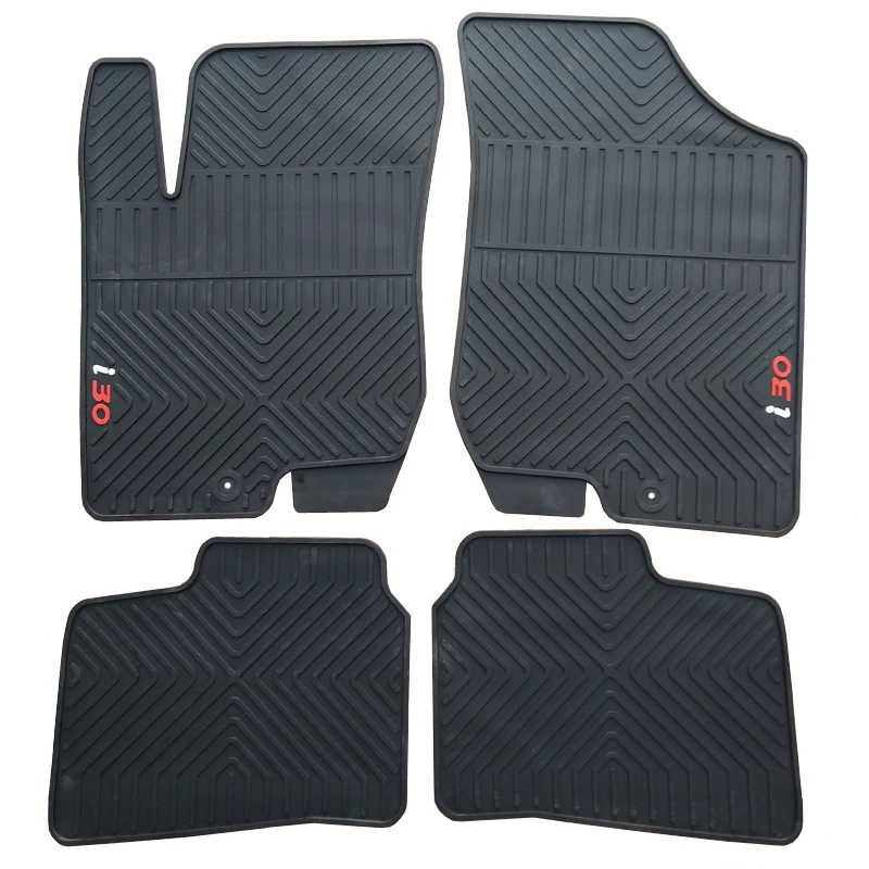 Special rubber car floor mats for 2007 2017 year HYUNDAI IX25 I30