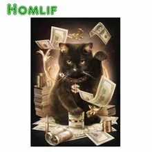 5d diy заказной набор для картин из алмазов eigen foto Cat с наличные 3d полный квадратный стежок Алмазная вышивка мозаика