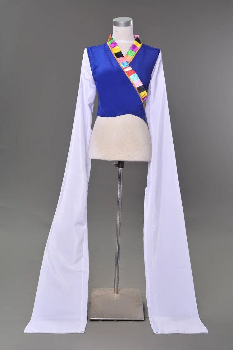 

Tibetan Dance Exercise Clothing Sleeves Classical Dance Clothes Sleeves Tibetan Children Water Sleeve Conjoined Sleeves