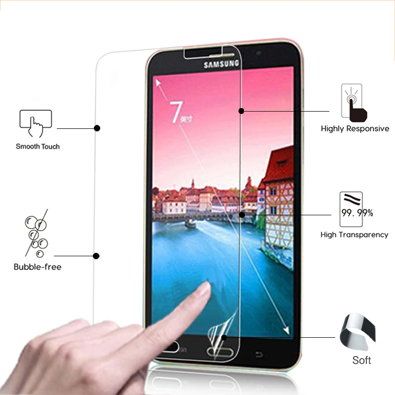 

Глянцевая Защитная пленка для экрана HD lcd для Samsung Galaxy Tab Q T2558 T2519 T2556, 7,0 дюйма, защитные пленки для переднего экрана с высокой четкостью