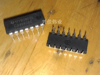 

50PCS/LOT New CD4093 CD4093BE DIP-14 with Non-trigger Logic Gate and Inverter