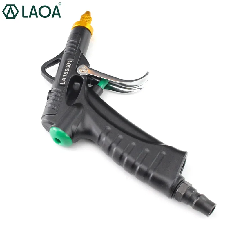 LAOA Алюминий сплав продувочный пистолет Воздушный пистолет Jet пневматический пистолет высокого давления пыли продувочный пистолет
