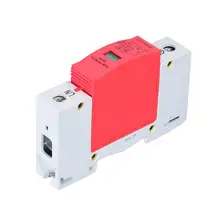 1P 40/65/80KA ~420VAC House Surge Protector Low-voltage Arrester Device circuit breaker dc 10pcs hydraulic electromagnetic circuit breaker hd 30 1p 23a device protects the over magnetic circuit breaker