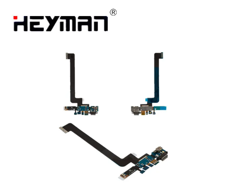 Плоский кабель Heyman для сотового телефона Xiaomi Mi 4 (микрофон разъем USB зарядки с