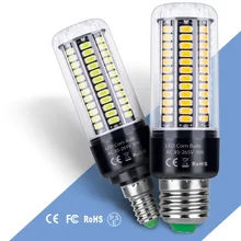 E27 LED Bulb Corn Lamp E14 220V Lampada Led 3.5W 5W 7W 9W 12W 15W 20W Aluminum Led Energy saving Light Bulb 110V No Flicker Lamp e27 7w 4014smd led bulb lamp light energy saving efficient