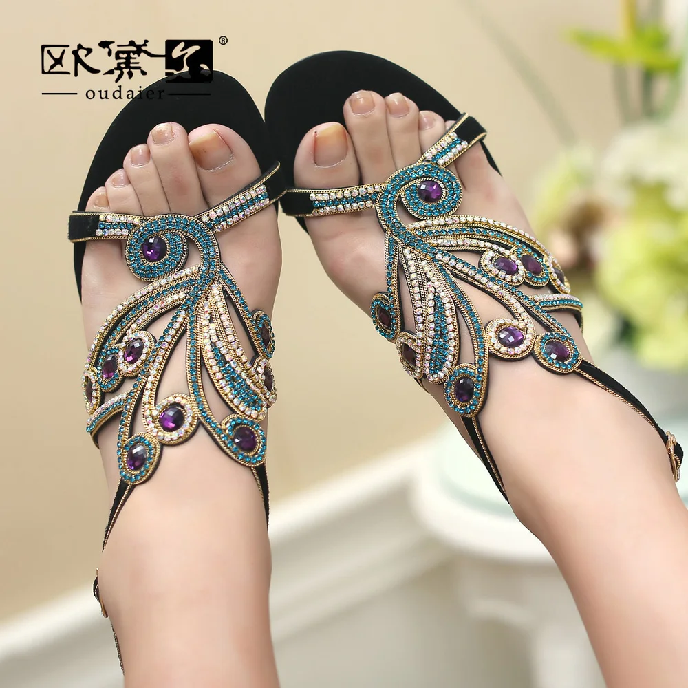 Italy Designer Sandal Crystal Rhinestones High Heels Genuine Summer Sandals Crystal Rhinestones High Heels Prom Evening