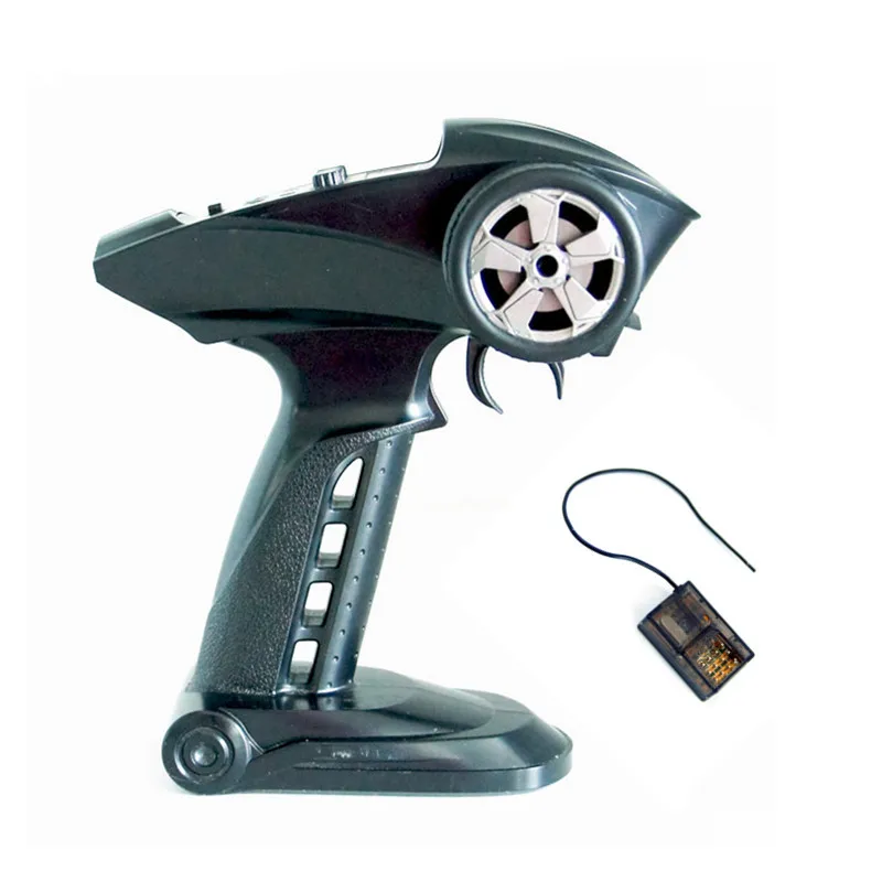 HBX 2.4G RC Radio with Receiver Gun Controller HBX Transmitter for High-speed Model Racing Remote Control (1)