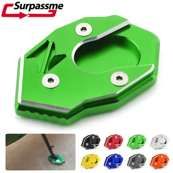 

Motorcycle Side Stand Enlarger Plate Kickstand CNC Aluminum Enlarge Extension for KAWASAKI Z650 Z900 2017 Z800 2013 2015 2016