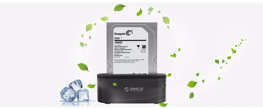 Док-станция ORICO USAP HDD 5 Гбит/с, супер скоростная док-станция USB 3,0-SATA для жесткого диска 2," /3,5", жесткий диск