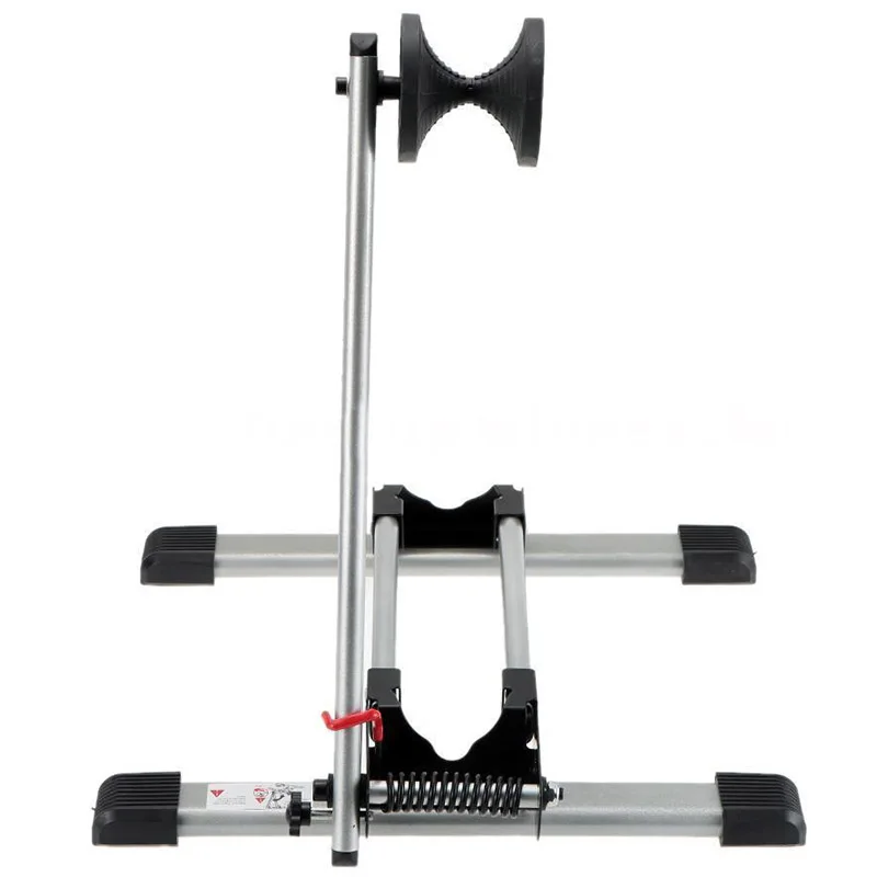 

Outdoor Indoor Folding Bicycle Floor Parking Storage Display Stand Holder