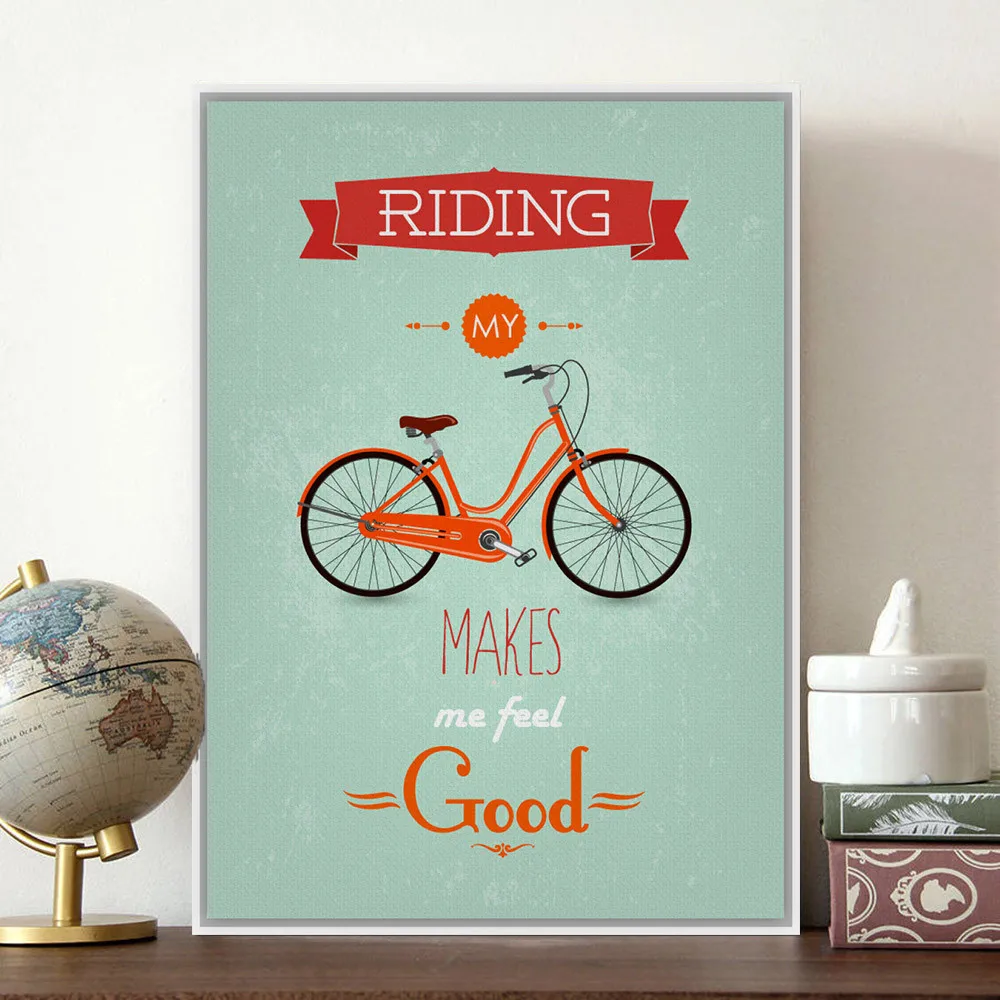 Modern-Inspirational-Bike-Bicycle-Quotes-Typography-Poster-Print-A4-Vintage-Canvas-Painting-Bedroom-Pop-Wall-Art