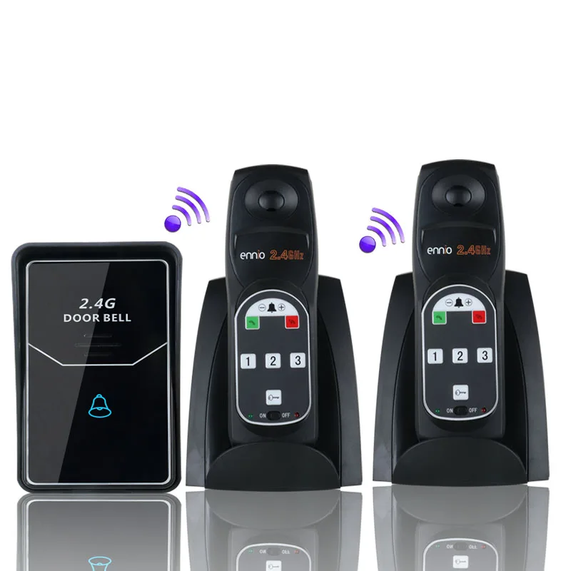 1v2 Portable Wireless Intercom Door Phone Long Distance Transmission 1v2 Portable Wireless Intercom Door Phone Long Distance Transmission