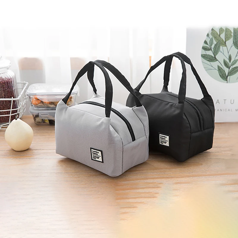 

Functional Pattern Cooler Waterproof Thermal Insulated Lunch Box Tote Bento Pouch Tote Container Work School Food Storage Bags