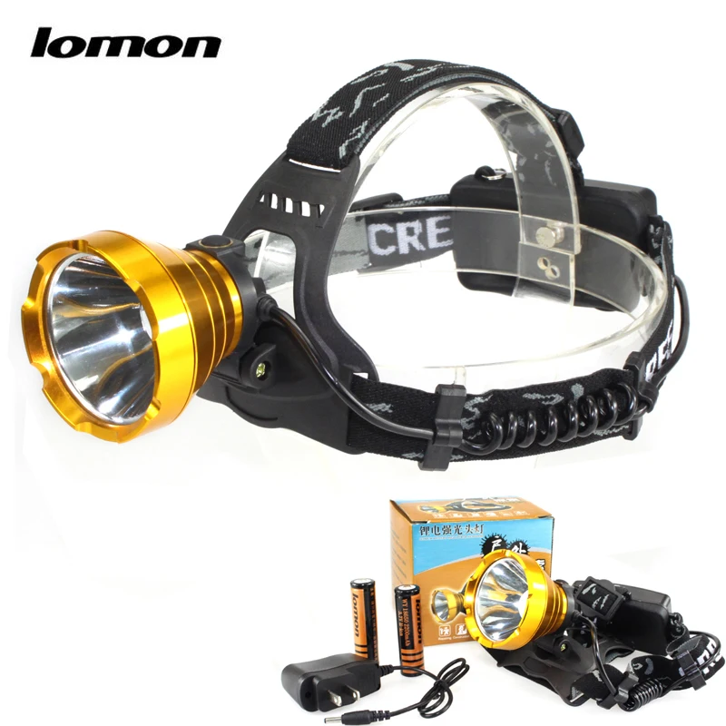 Buy LOMON Led Outdoor Strong Light Waterproof Rechargeable Hunting Headlamp