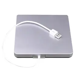 USB CD/DVD-RW Писатель горелки внешний жесткий диск для портативных ПК Mac Macbook Pro USB 2,0 интерфейс Intelligent Burning