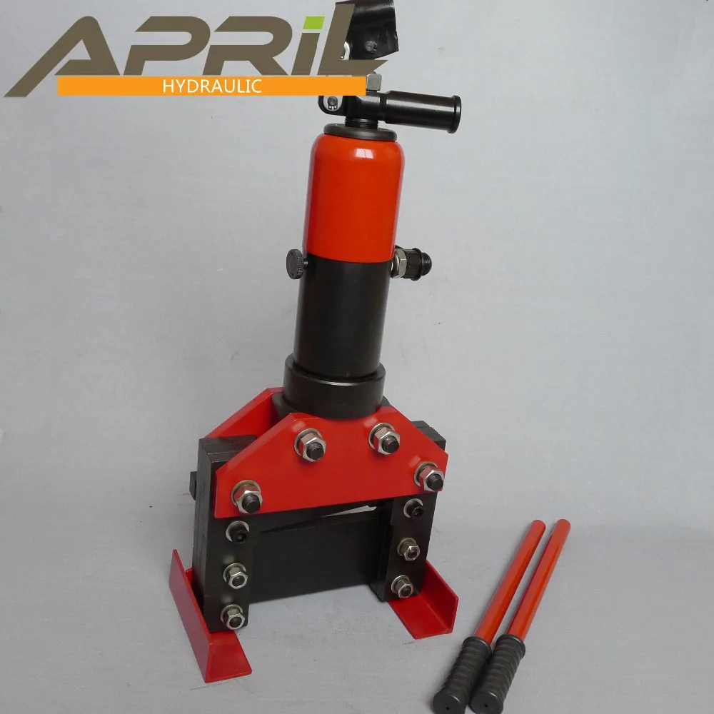 

Hydraulic busbar cutting machine can use integral and split