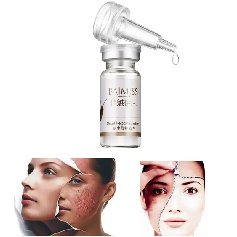 

Snail Repairing Liquid Essence Facial Treatment Whitening Moisturizing Removes Acne Skin Repair Hyaluronic Acid Multi-effect