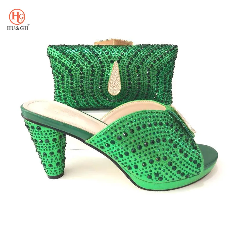 

2018 New Italian Ladies Shoes and Bags To Match Set Shoes and Bag Set African Sets 2018 Nigerian Women Wedding Shoes Summer Slip