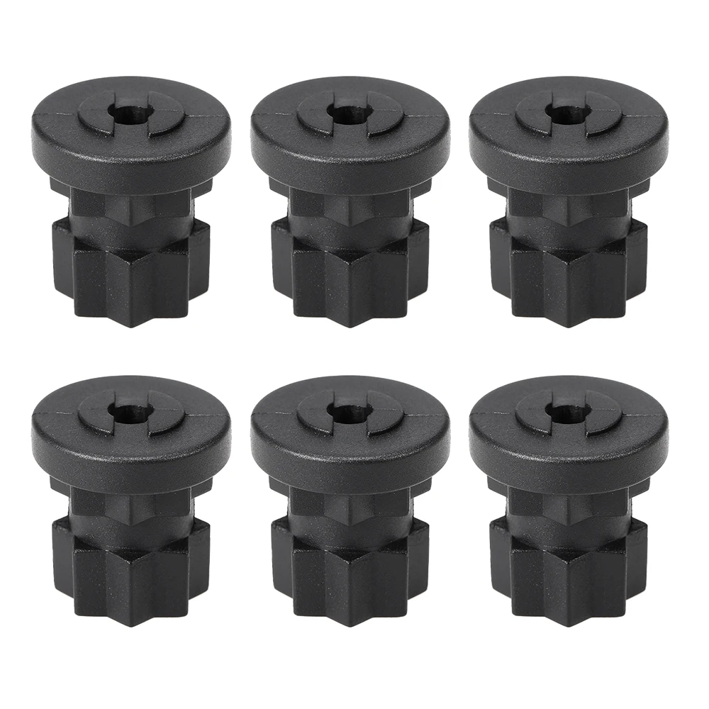 6Pcs Ram Mount Track Mounting Base for Rod Fishing Kayak Accessories Angler Track Gear Adapter