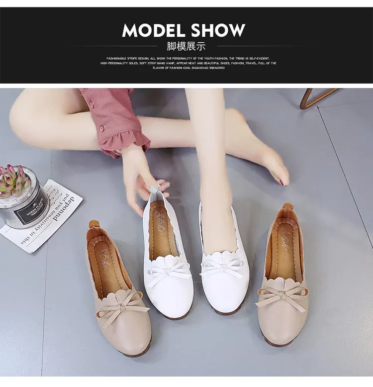 Brand Ksyoocur New Ladies Flat Shoes Casual Women Shoes Comfortable Round Toe Flat Shoes Spring/summer Women Shoes X04