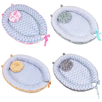

Baby Nest Bed Crib Newborn Baby Portable Removable And Washable Crib Travel Bed portable baby bed seyahat yatak toddler bed