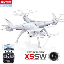SYMA X5SW WI-FI Радиоуправляемый Дрон fpv горючего с Камера Безголовый 2,4 г 6 оси реального времени удаленный Управление вертолет quadcopter игрушка