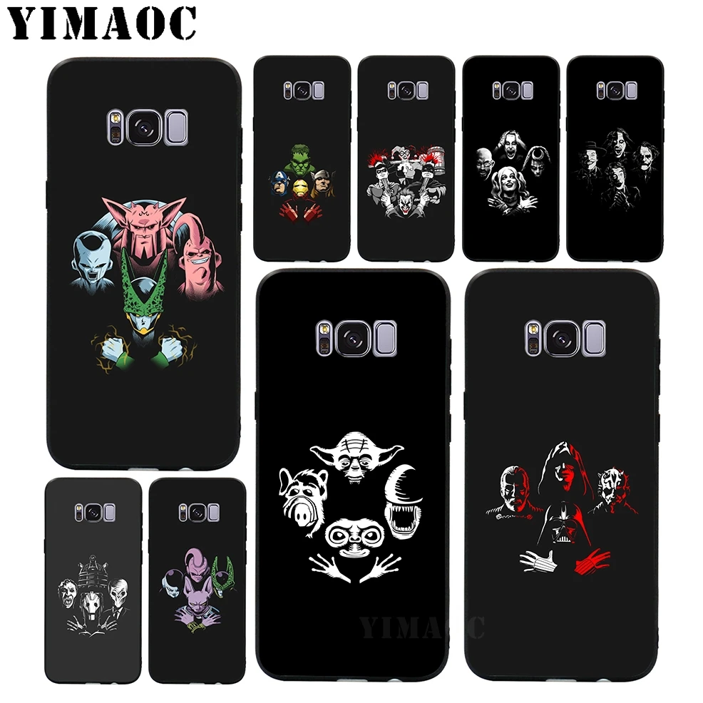YIMAOC DBZ Joker Turtle Soft Silicone Case for Samsung Galaxy A3 A5 A6 Plus 2017 2016 S6 S7 Edge S8 S9 &amp Note 8 9 |