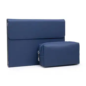 

Magnet Holder Case for New Microsft Surface Go 10 Inch Laptop tablet pc Case Filp Stand PU Cover with power supply bag