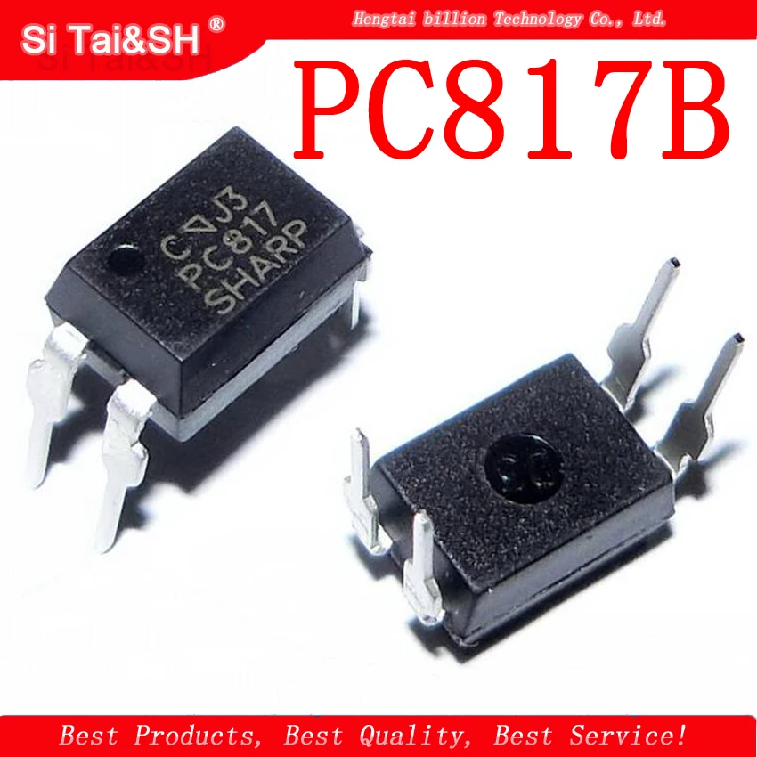 

50pcs/lot PC817B DIP-4 PC817 817 817B EL817 FOD817C LTV817A LTV-817-A High Density Mounting Type Photocoupler